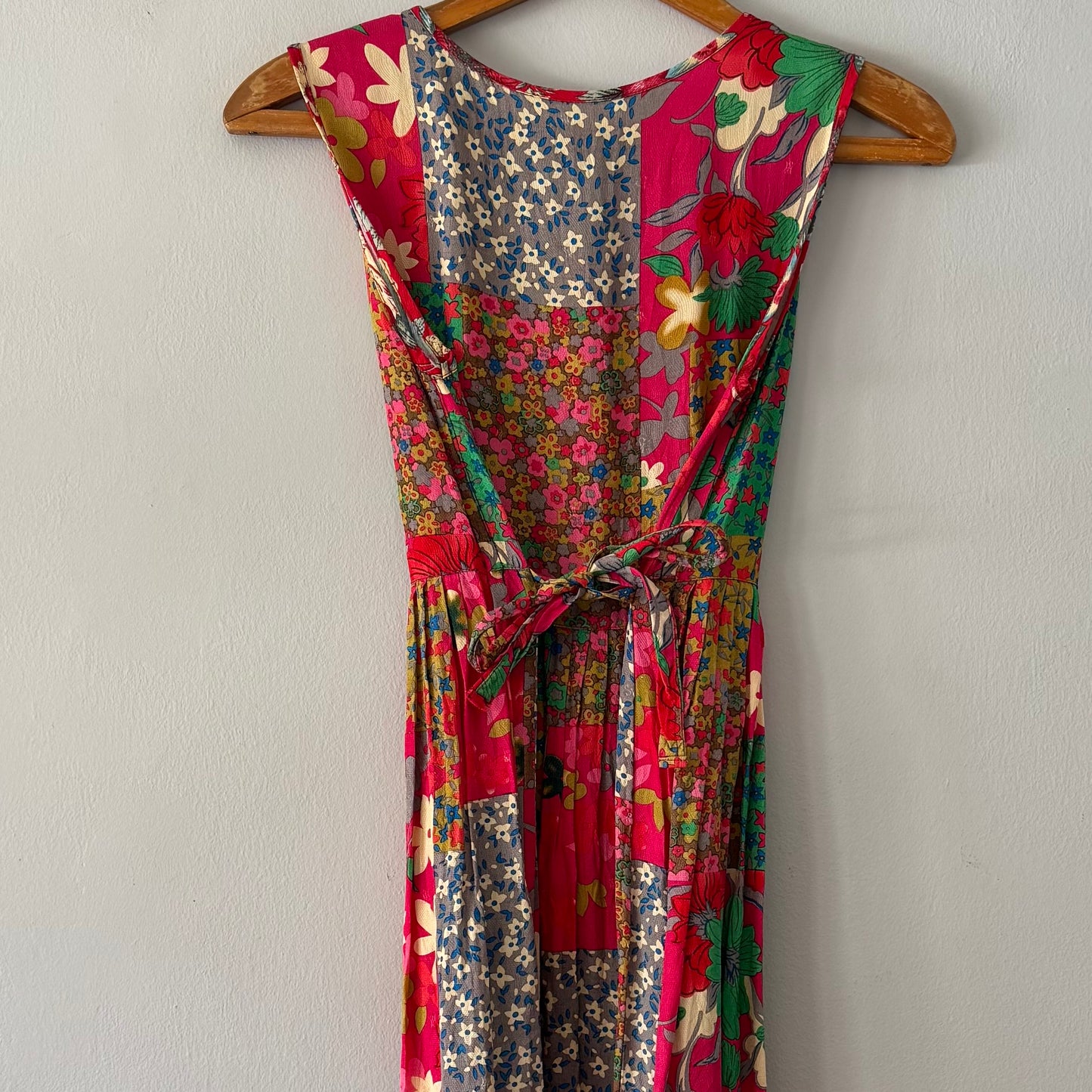 Floral Patchwork Dress (size M)