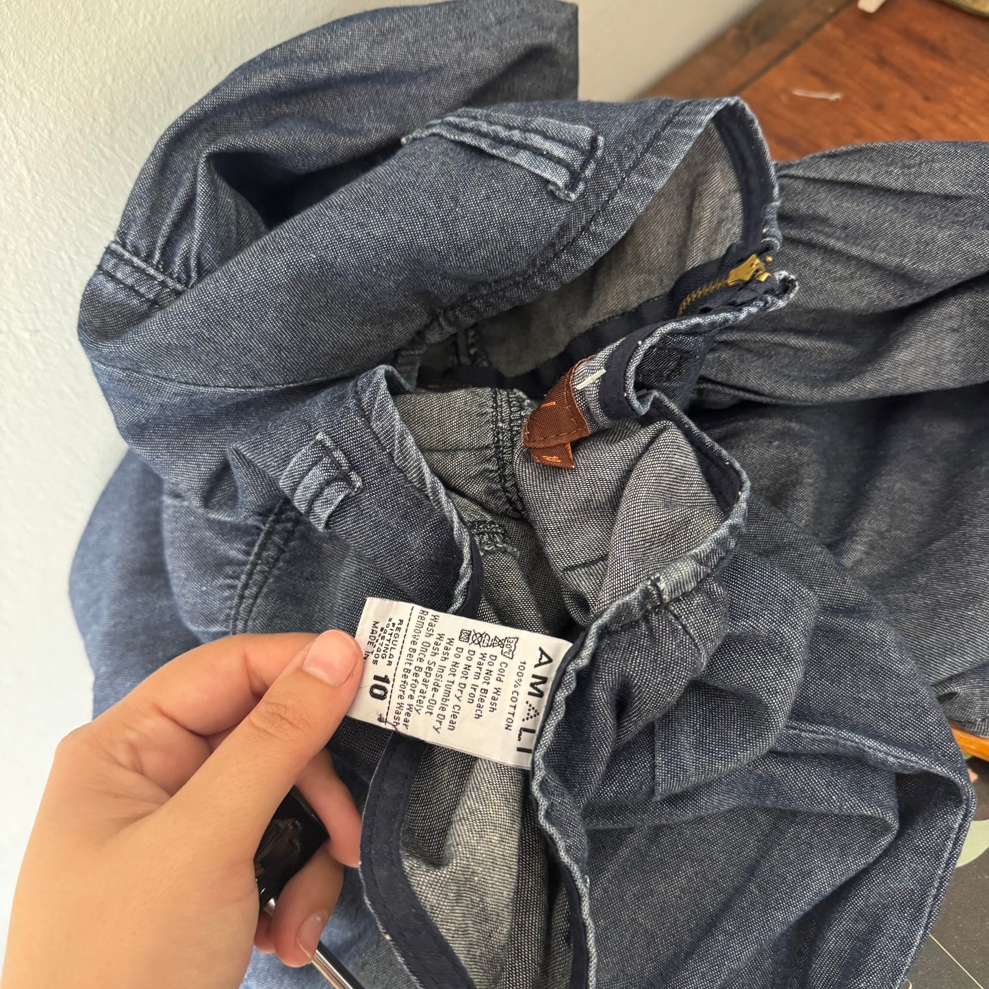 Quality Denim Skirt (size 10-12)