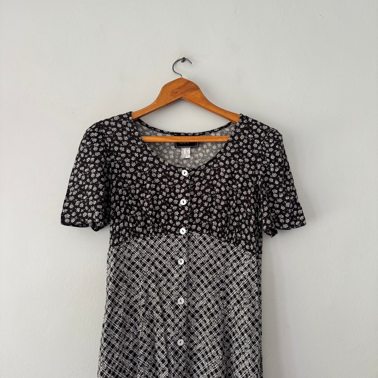 Vintage Button Dress (size 12)