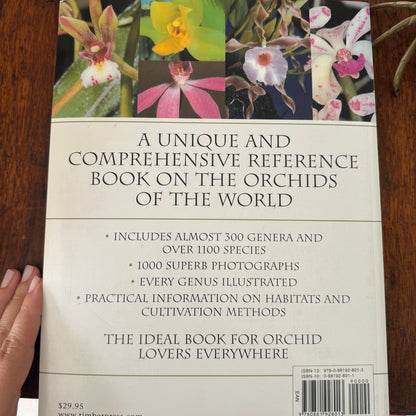 Large Orchids Coffee Table Book