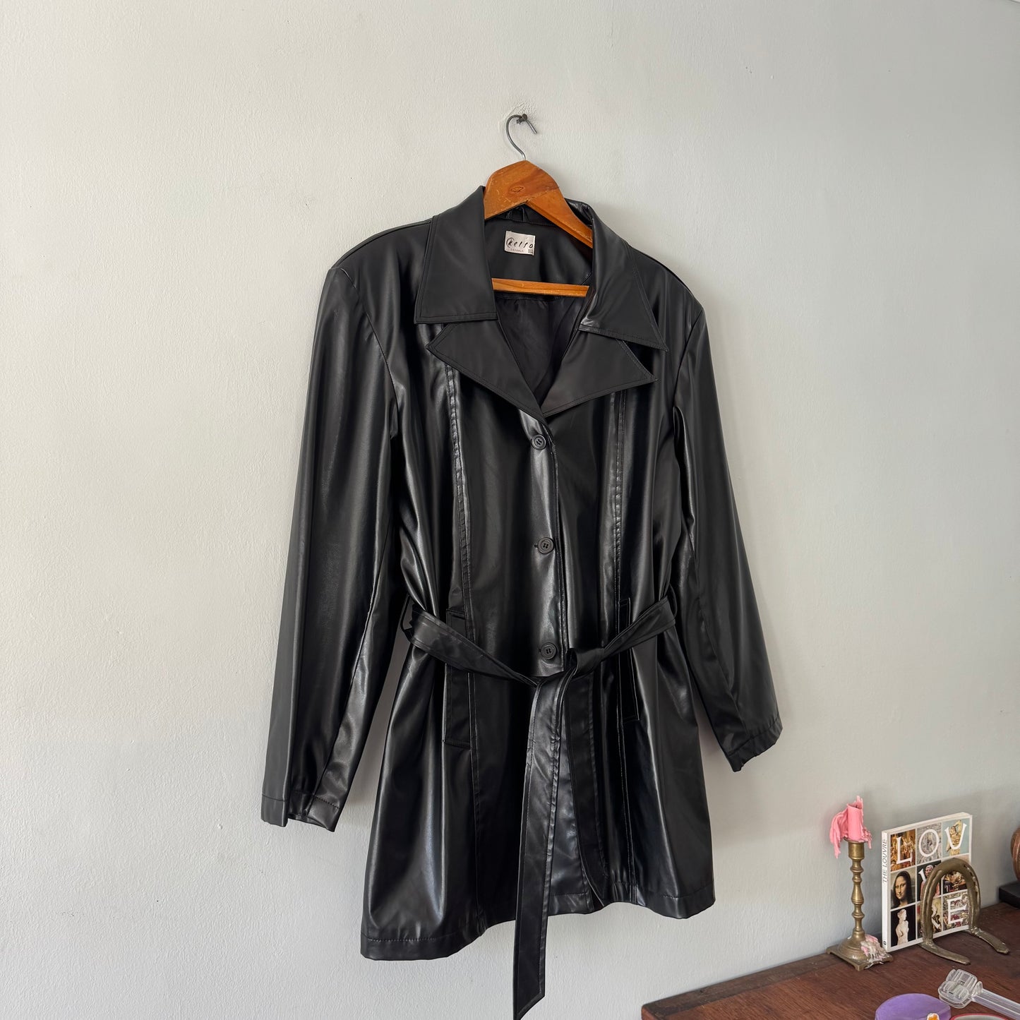 Pleather Jacket (size XL)