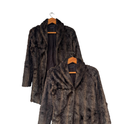 Sissy Boy Faux Fur Coat (size S)