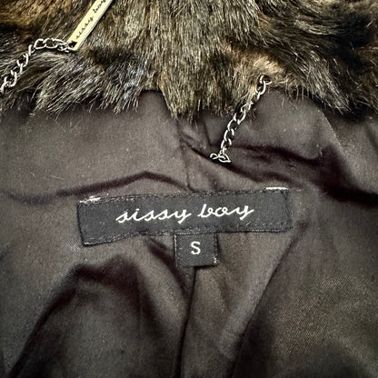 Sissy Boy Faux Fur Coat (size S)