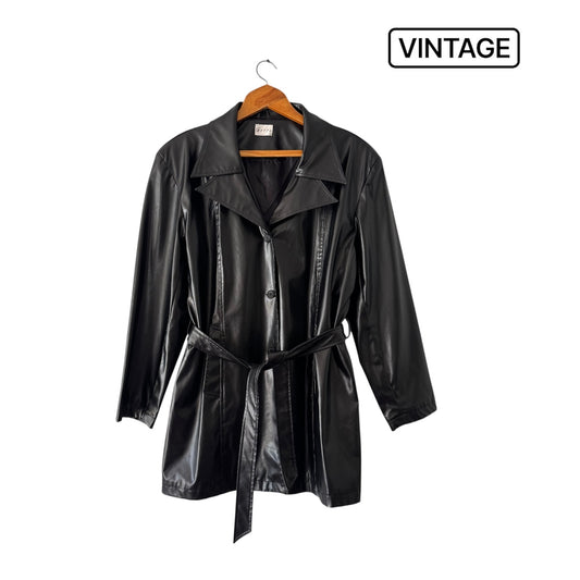 Pleather Jacket (size XL)