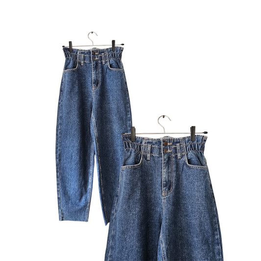 High-waisted Jeans (size S)