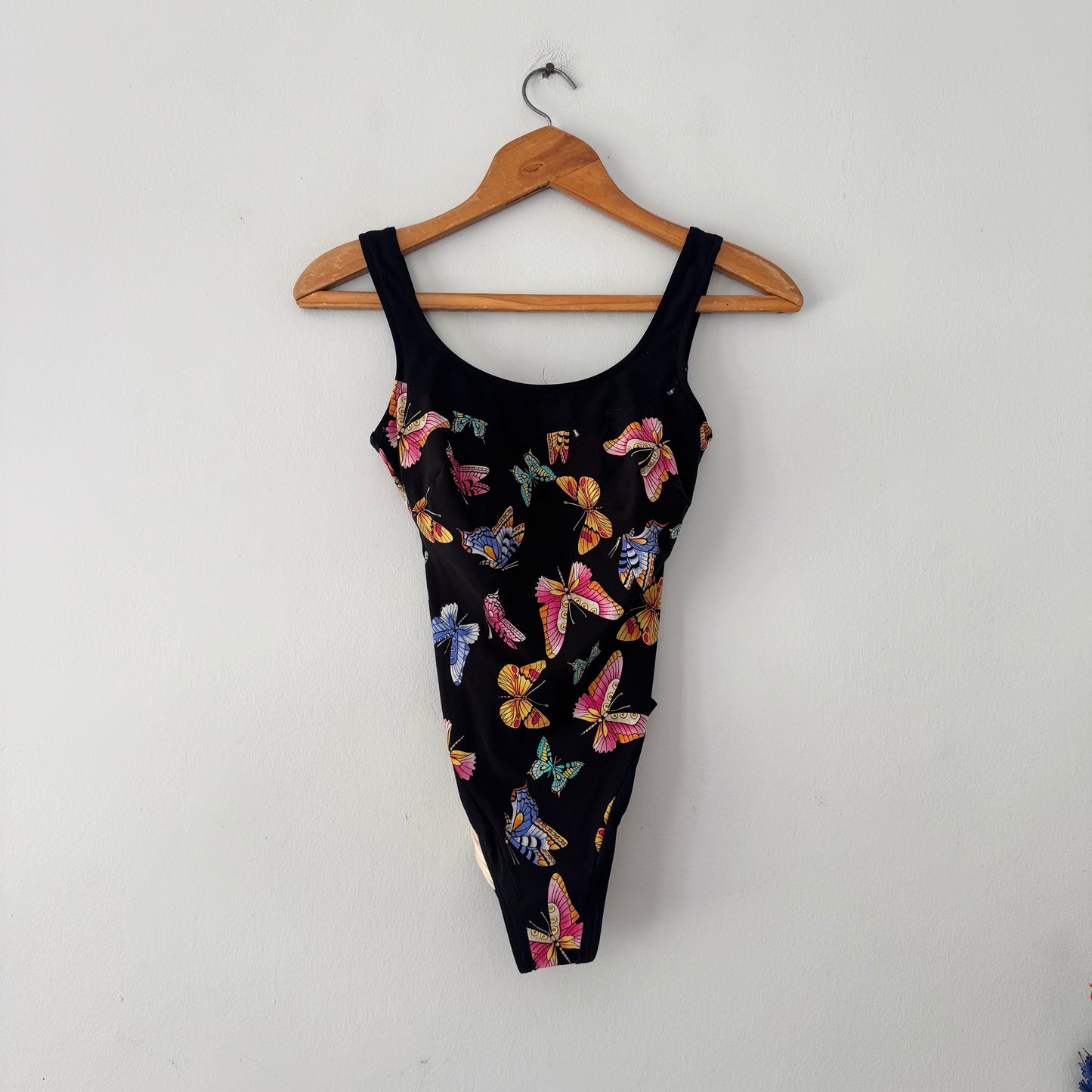 Vintage Butterfly Swimsuit (size SM)
