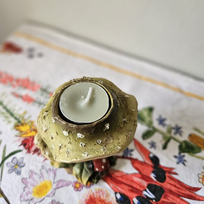 Mushroom Candle Holder