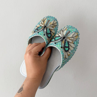 Butterfly Sequin Slips (UK4)