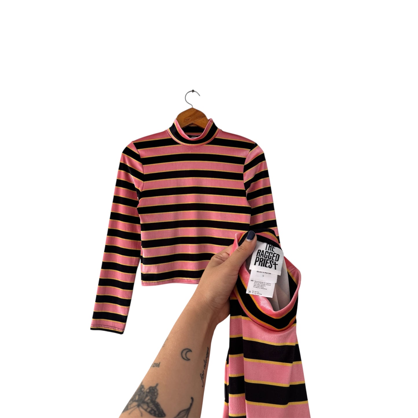 Ragged Priest Velvet Top (size S)