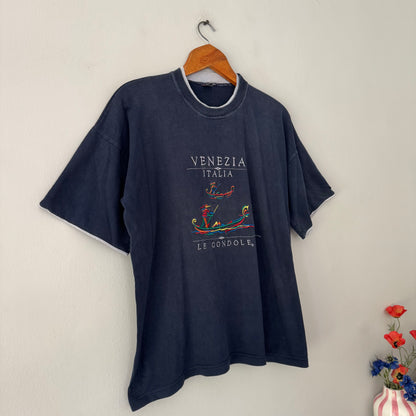 Embroidered Thick Tee (size XL)