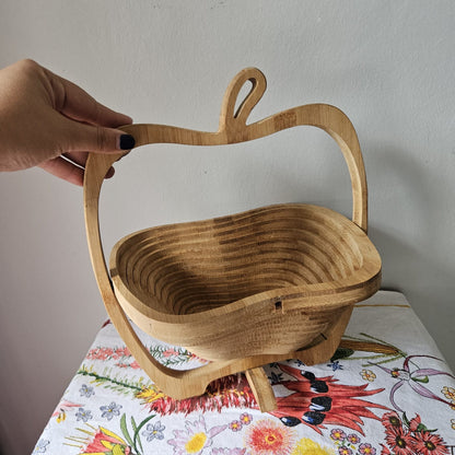 Retro Foldable Fruit Basket