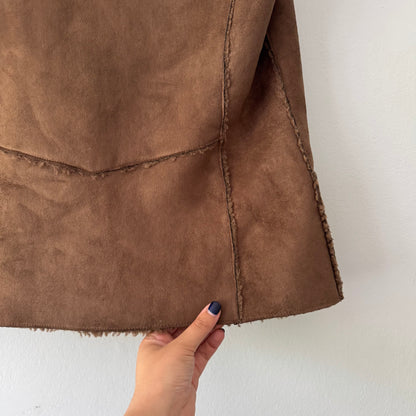 Faux Suede Gilet (size ML)