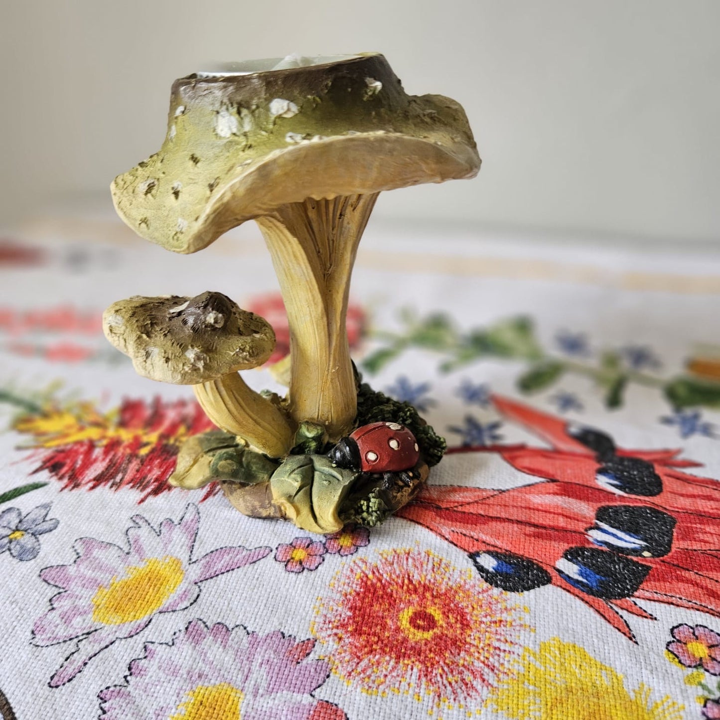 Mushroom Candle Holder