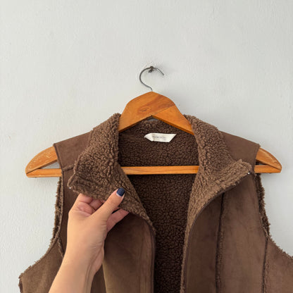 Faux Suede Gilet (size ML)