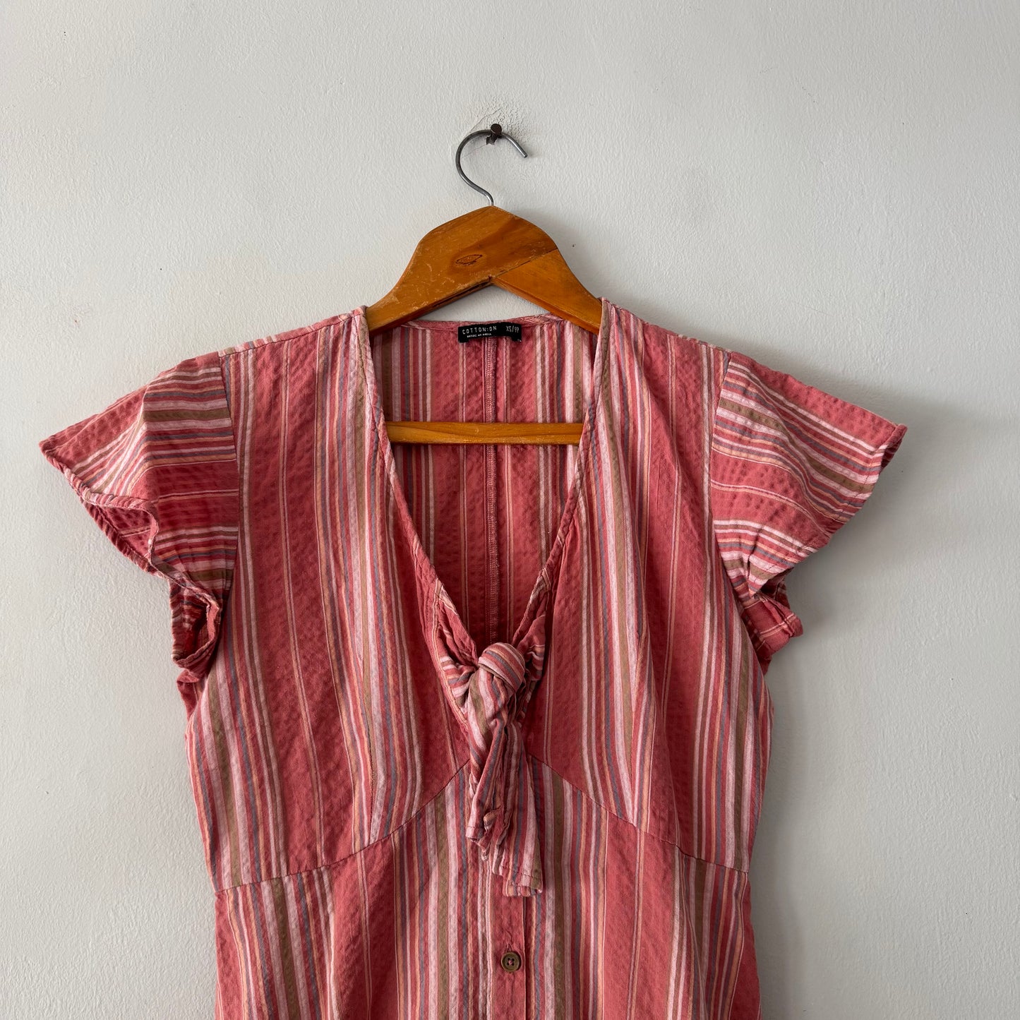 Front Tie Dress (size XS-S)