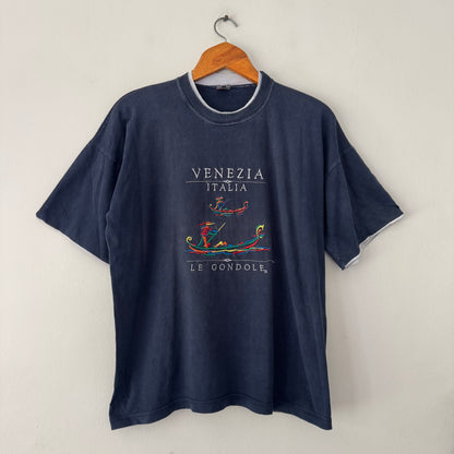 Embroidered Thick Tee (size XL)