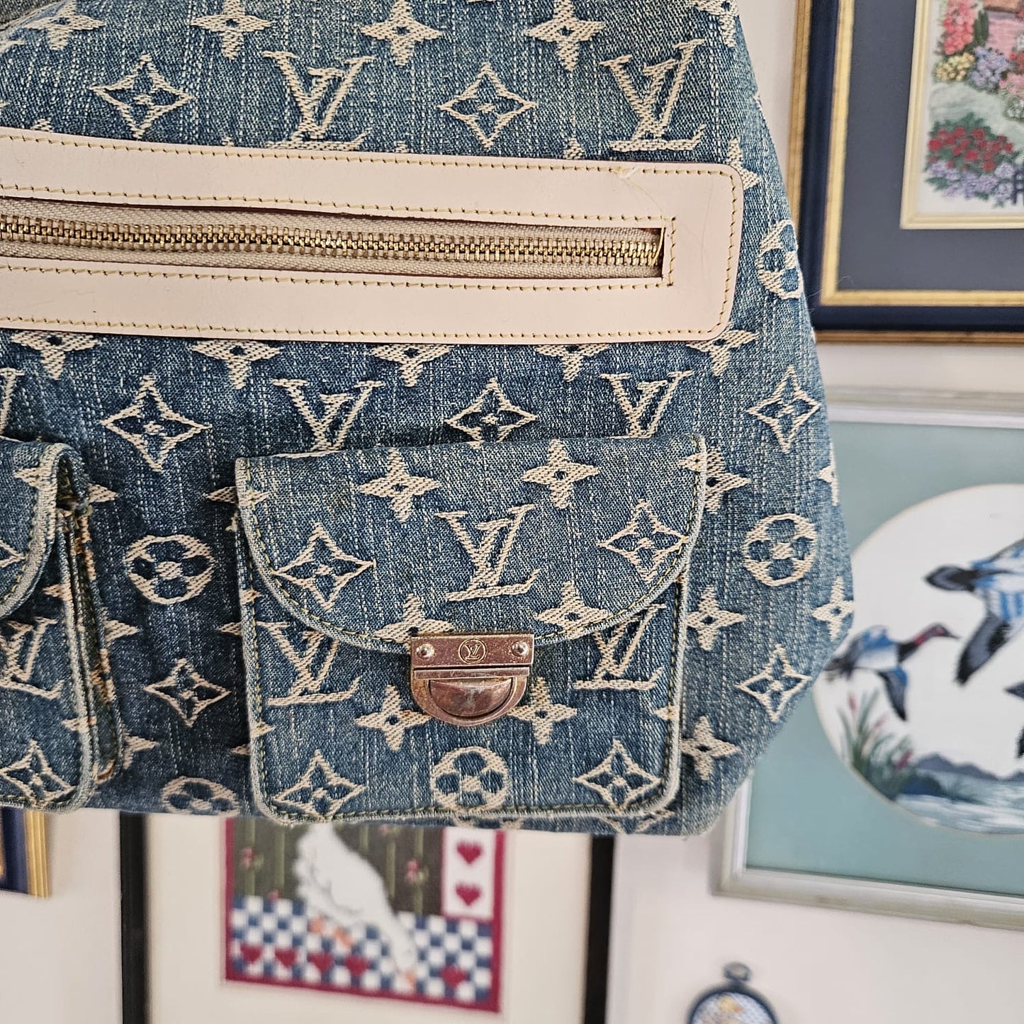 Vintage Denim Shoulderbag