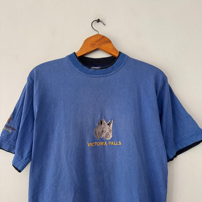 Embroidered Thick Tee (size L)