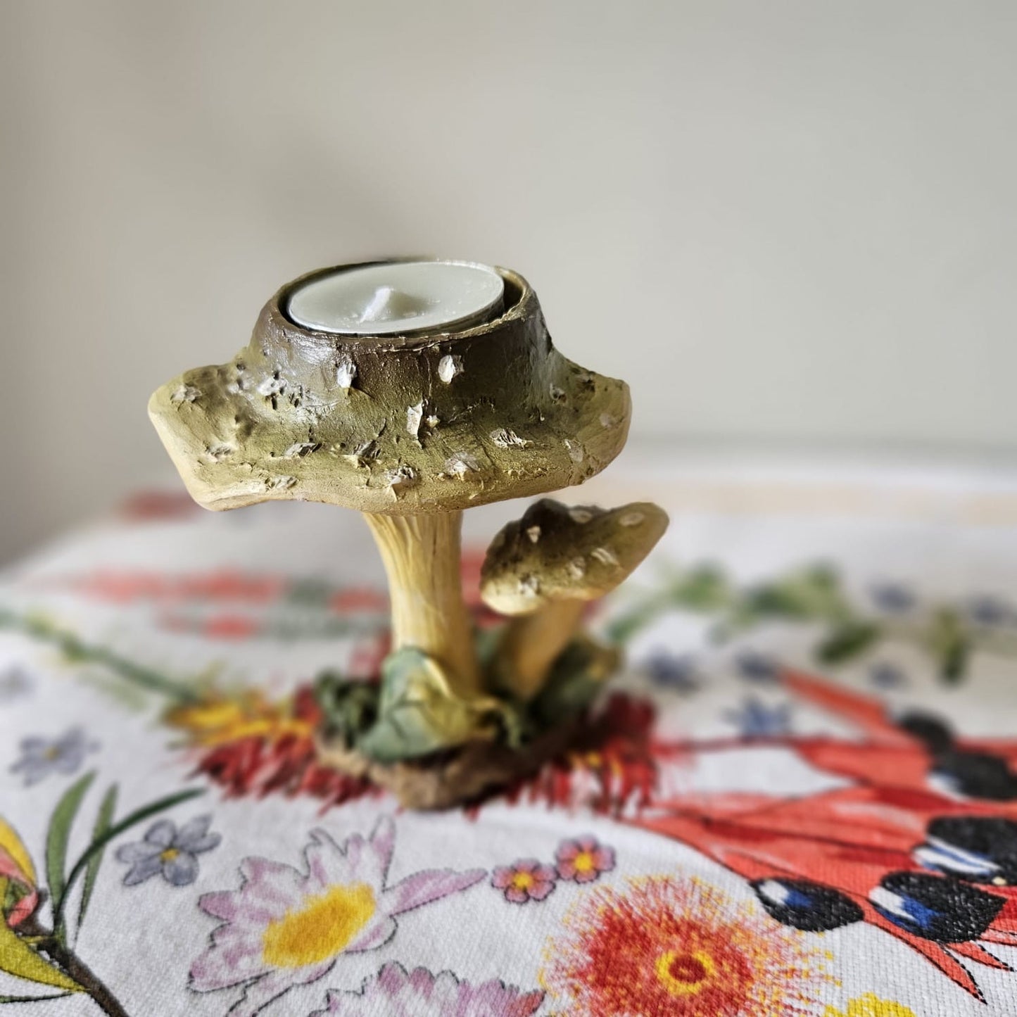 Mushroom Candle Holder