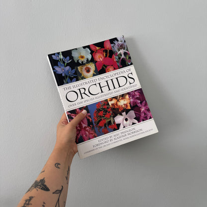 Large Orchids Coffee Table Book