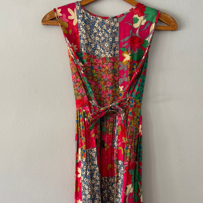Floral Patchwork Dress (size M)