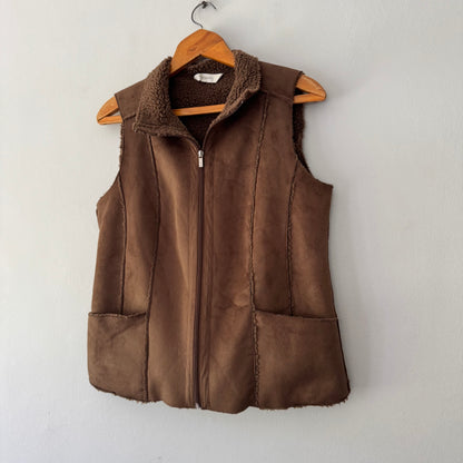 Faux Suede Gilet (size ML)