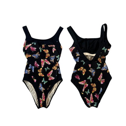 Vintage Butterfly Swimsuit (size SM)