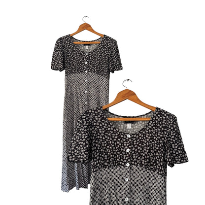 Vintage Button Dress (size 12)