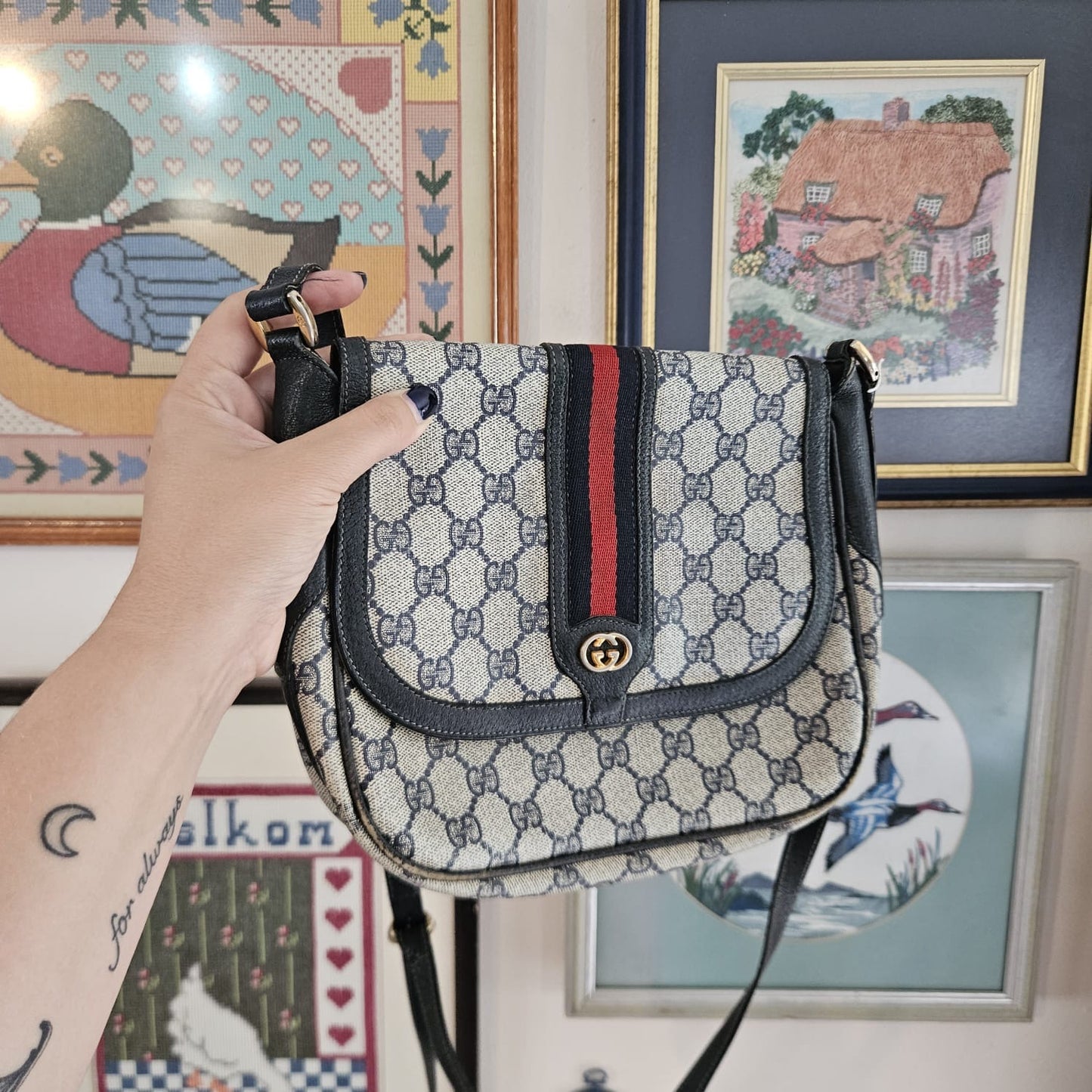 Vintage Crossbody Bag