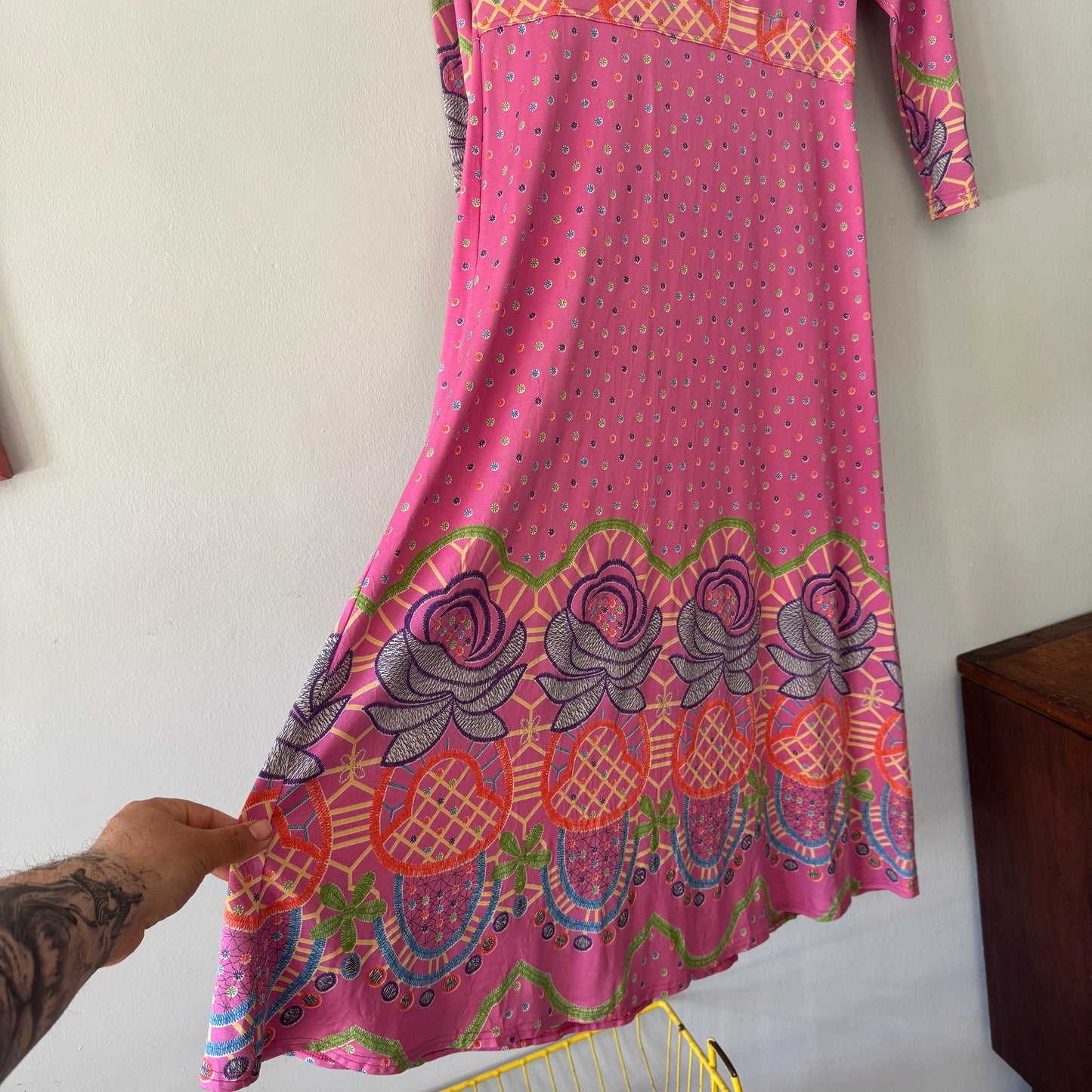 Floral Stretchy Dress (size M